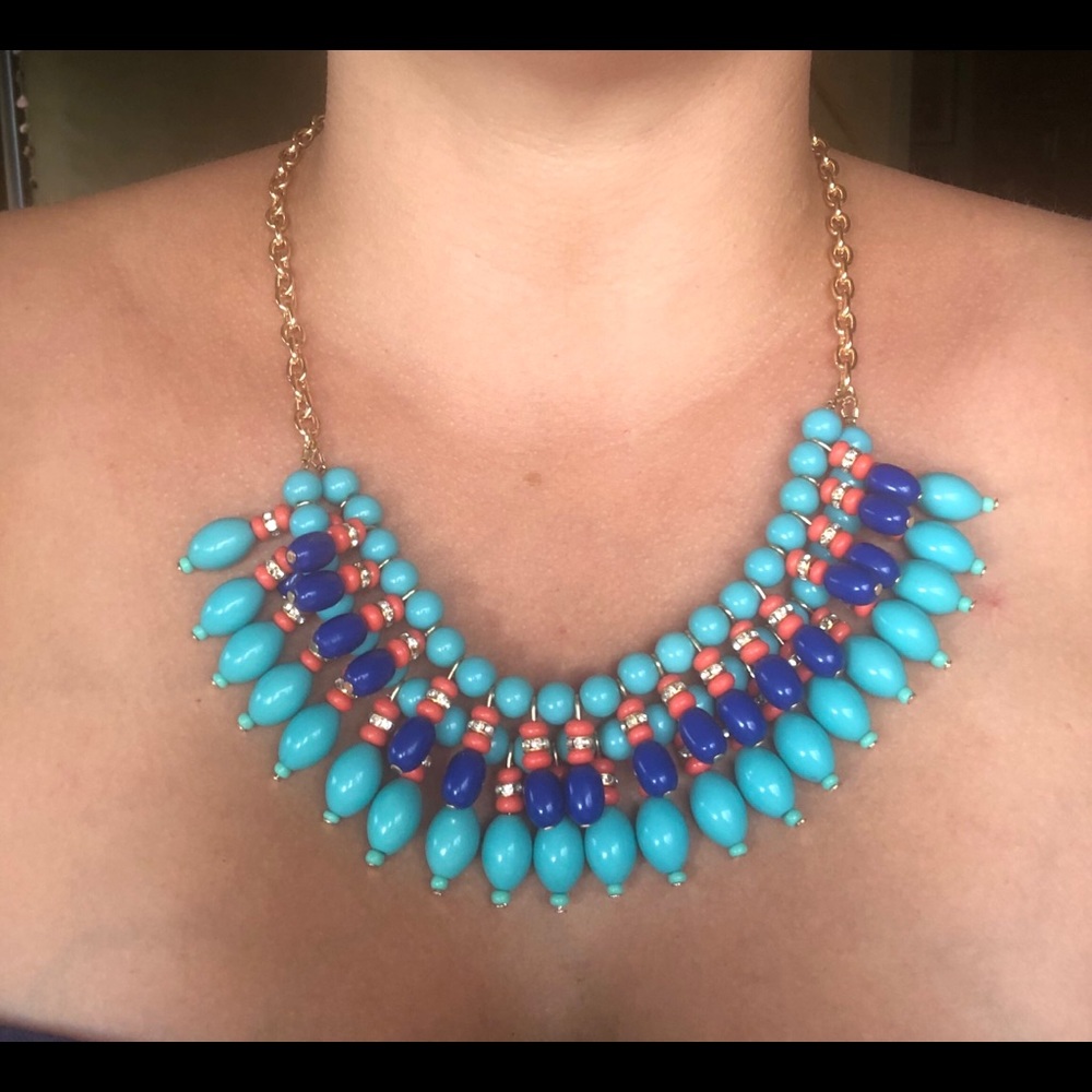 Beaded necklace it can be worn two ways.